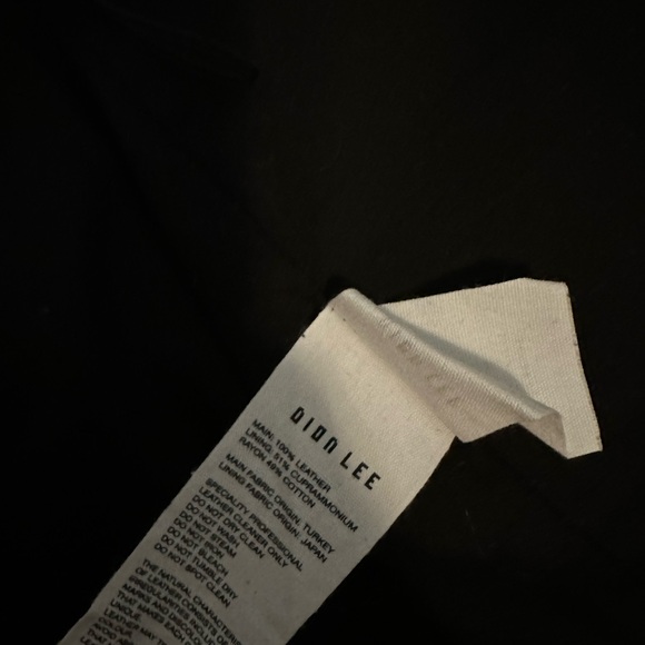 Dion Lee Leather Biker Mini Skirt - Picture 11 of 13